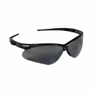 25688 V30 Nemesis™ Safety Glasses, Smoke Mirror, Polycarbonate Lens, Mirror, Black Frame/Temples, Nylon 12/BX