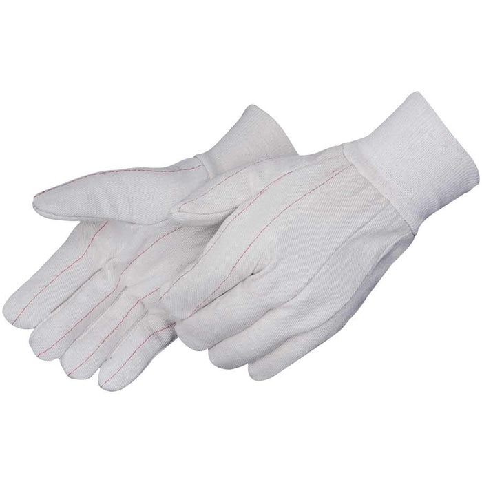 4518Q 18 OZ. COTTON/POLY DOUBLE PALM CANVAS - White