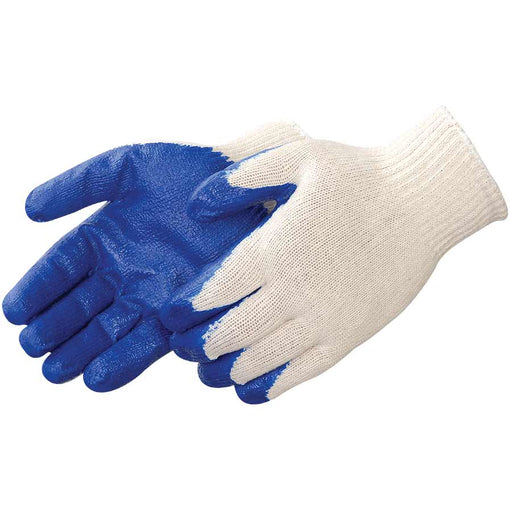 4719 A-GRIP« BLUE LATEX COATED SEAMLESS - White/Blue