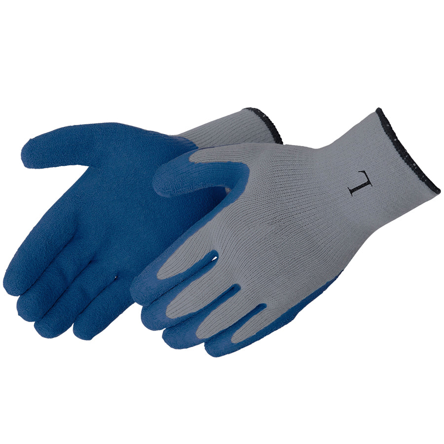 4729QG A-GRIP« TEXTURED BLUE LATEX COATED - Gray