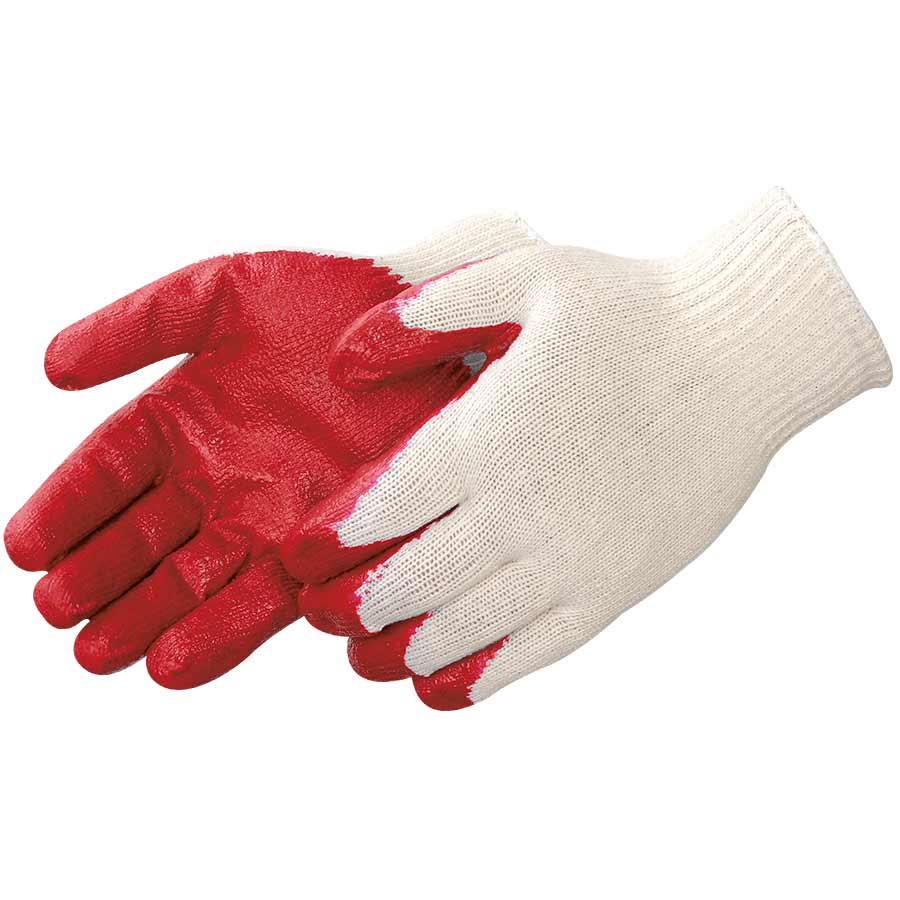 Liberty Safety 4749 Red Latex Coated Seamless Gloves 25 DZ/CS