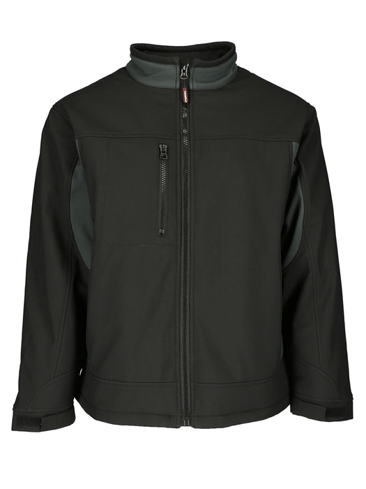 490 Insulated Softshell Jacket Black/Charcoal