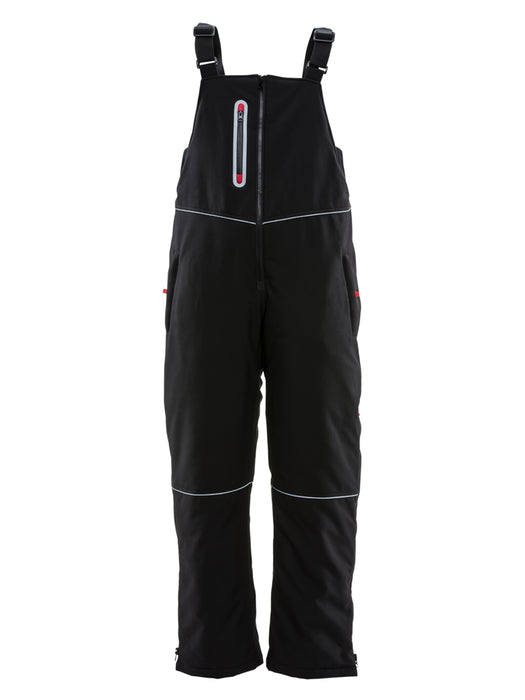 7123 Women's Insulated Softshell Bib Overalls Black