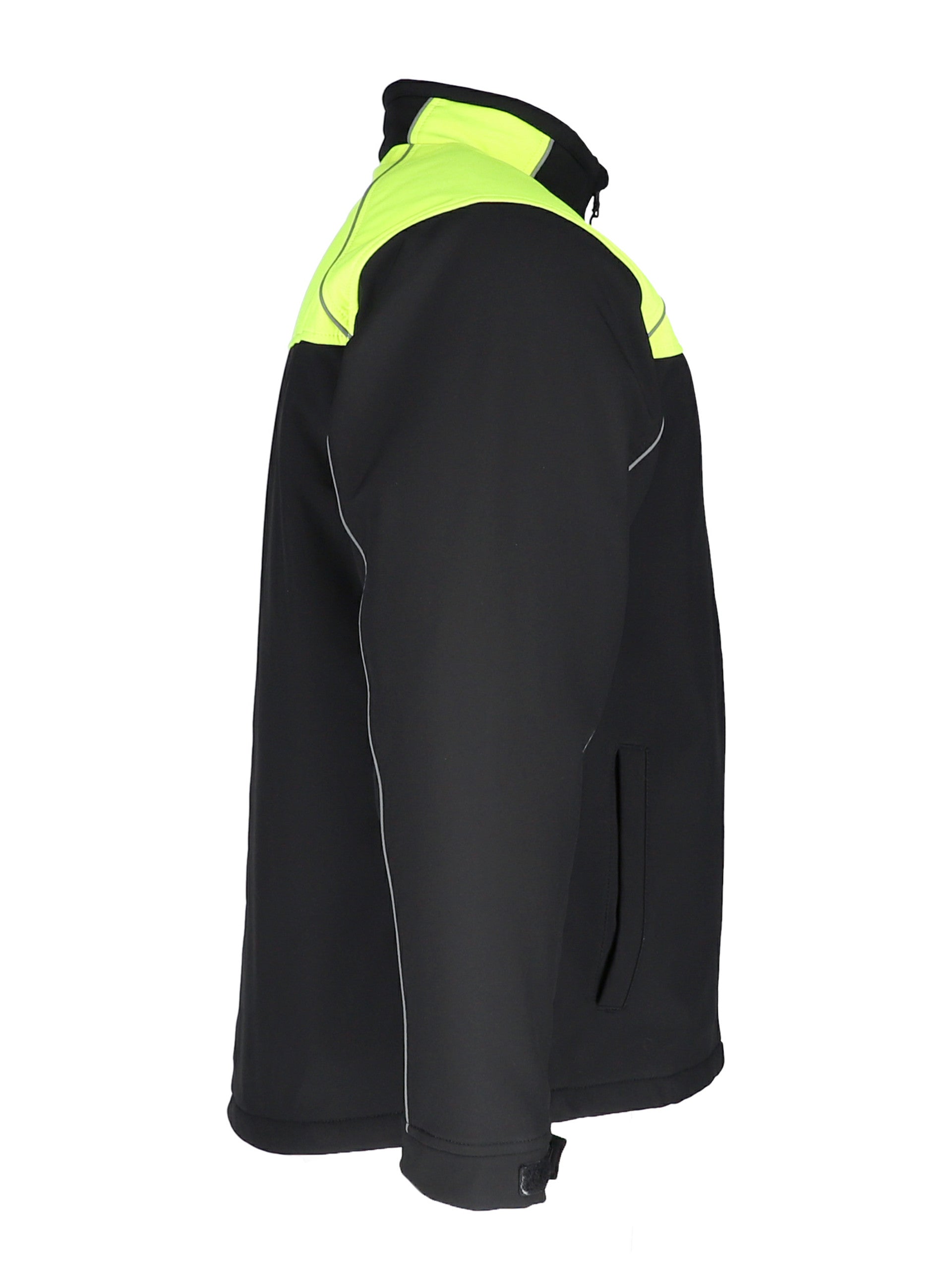 8220 Two-Tone HiVis Insulated Jacket Lime