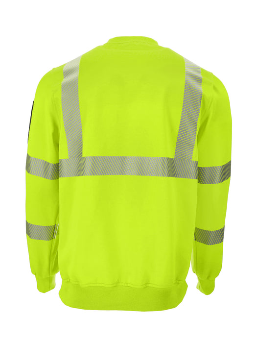 8475 HiVis Crewneck Sweatshirt Lime