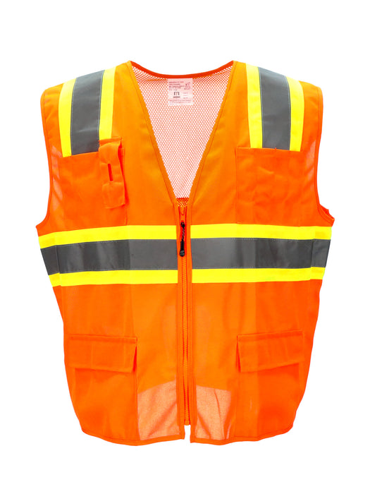 8636 Orange Safety Vest Orange