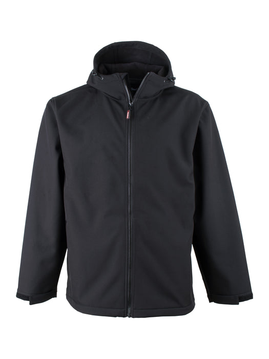 9151 Lightweight Softshell Jacket with Hood Black