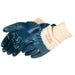 9373SP BLUE INTERLOCK LINED NITRILE COATED - Blue