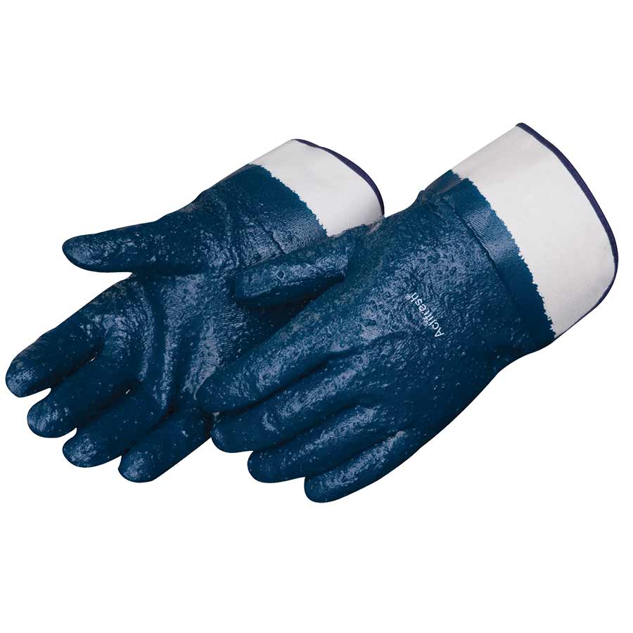 9430 ROUGH FINISH BLUE NITRILE - Blue