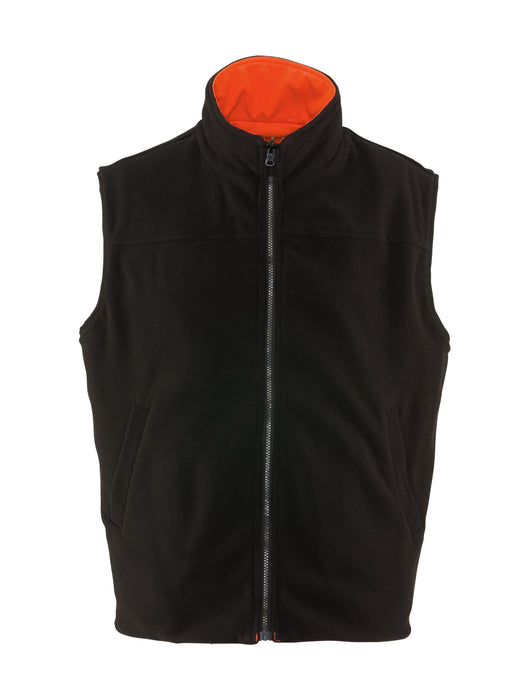 9499 HiVis Reversible Softshell Vest Orange