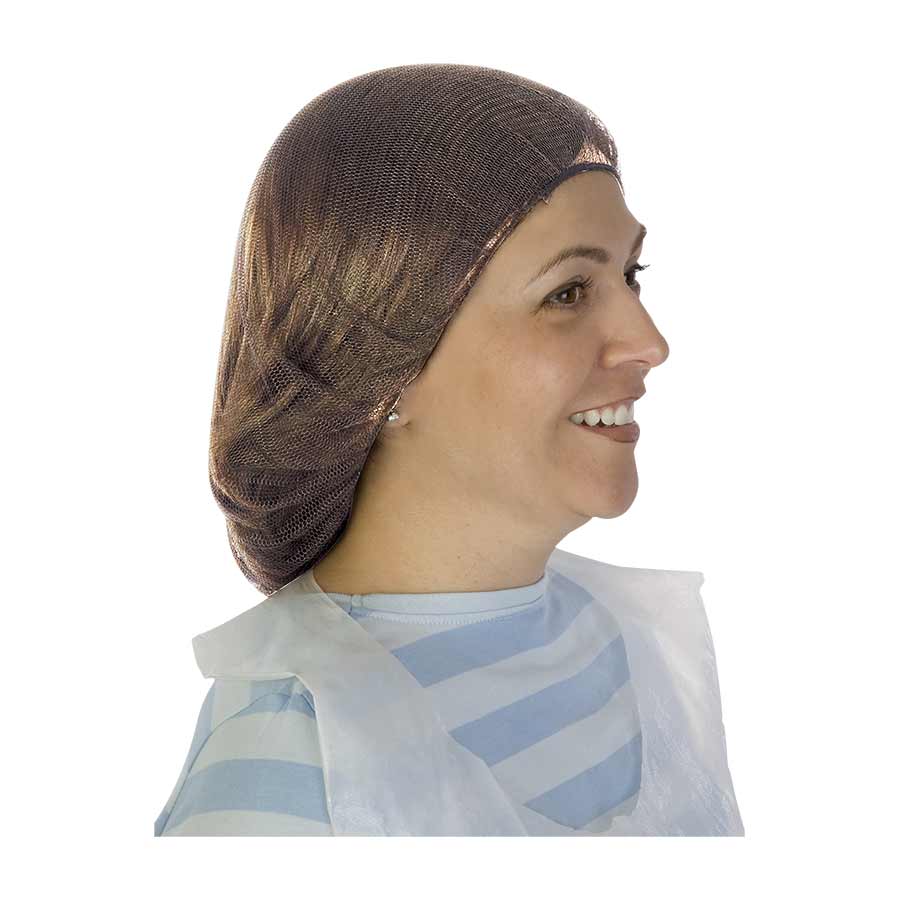 A1918WC DuraWearÖ NYLON HAIRNETS - White