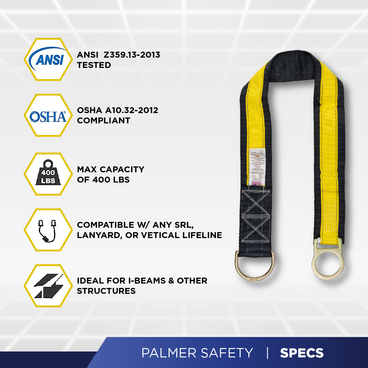General Work Products Cross Arm Strap | 5,000 lb