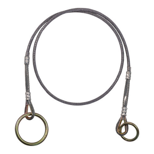 Pass-Through Coated Anchor Cable 4ft 6ft 8ft Fall Protection Anchor ANSI