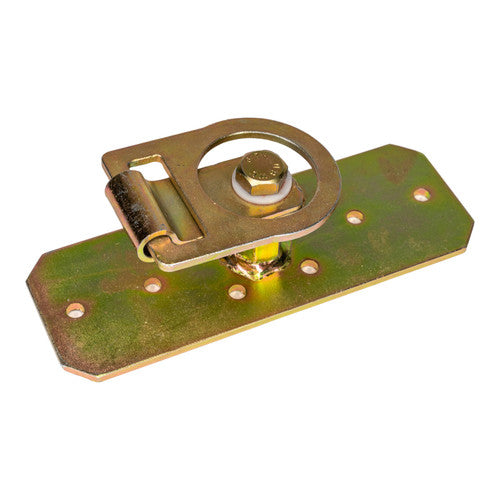 Palmer Safety ANCHORDRINGSW Metal Roof Swivel D-Ring Anchor 360° Fall Protection