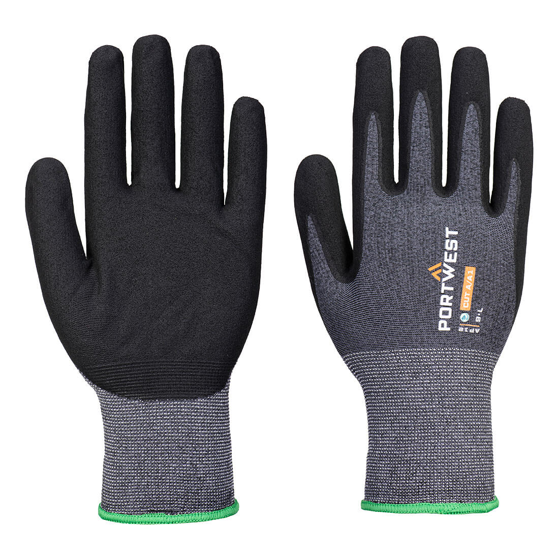 SG Grip 15 Nitrile - (Pk12) - Gray/Black