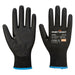 LR15 Nitrile Foam Touchscreen Glove PK12 - Black