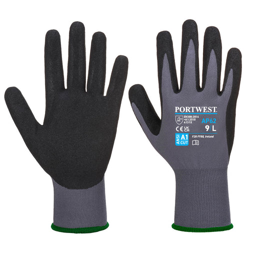 Dermiflex Aqua Glove - Gray/Black