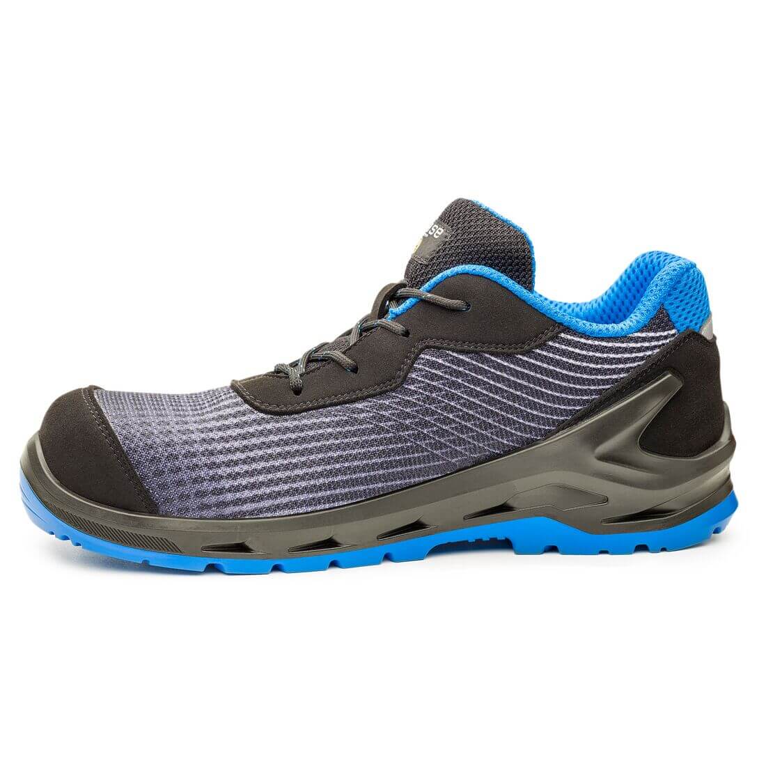 Portwest B1212 - I-Cyber Shoe S1P ESD SRC Black/Blue
