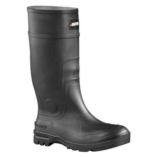 BAFFIN'S BLACKHAWK (Plain Toe) | Unisex Boot - Black