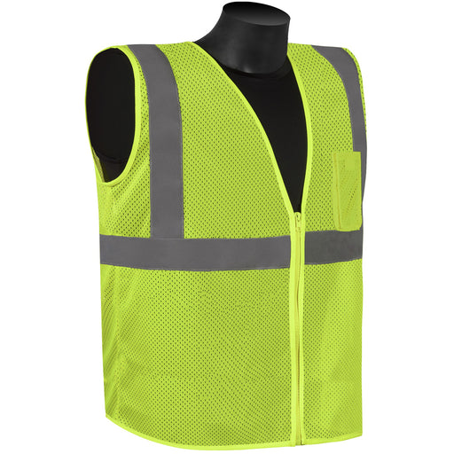 C16002G HIVIZGARDÖ MESH ECONOMY VEST - Hi-vis Green 