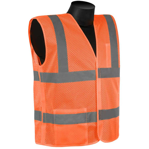 C16005F HIVIZGARDÖ 5-POINT BREAKAWAY MESH VEST - Orange