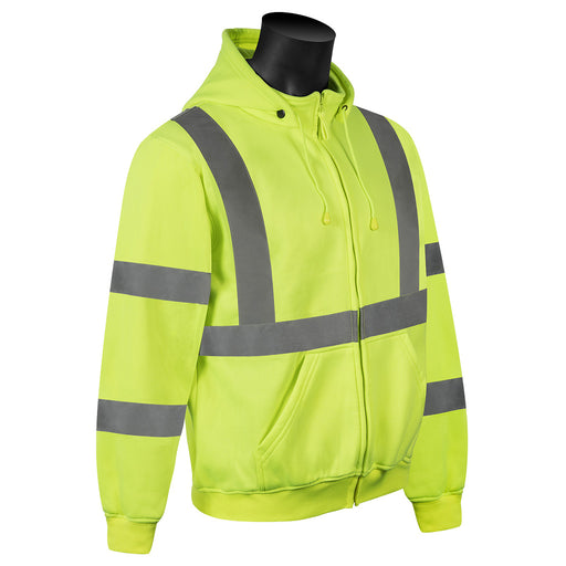 C16724G HIVIZGARDÖ SWEATSHIRT - Hi-vis Green