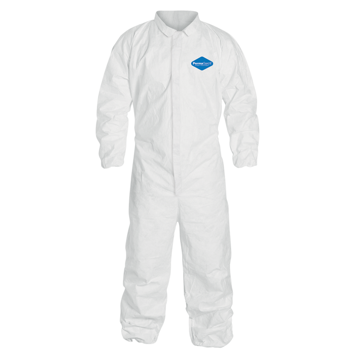 C18125 PERMAGARD IIÖ COVERALL - ELASTIC WRISTS & ANKLES - White