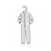 C18127 PermaGardÖ COVERALL - ATTACHED HOOD & ELASTIC ANKLES - White