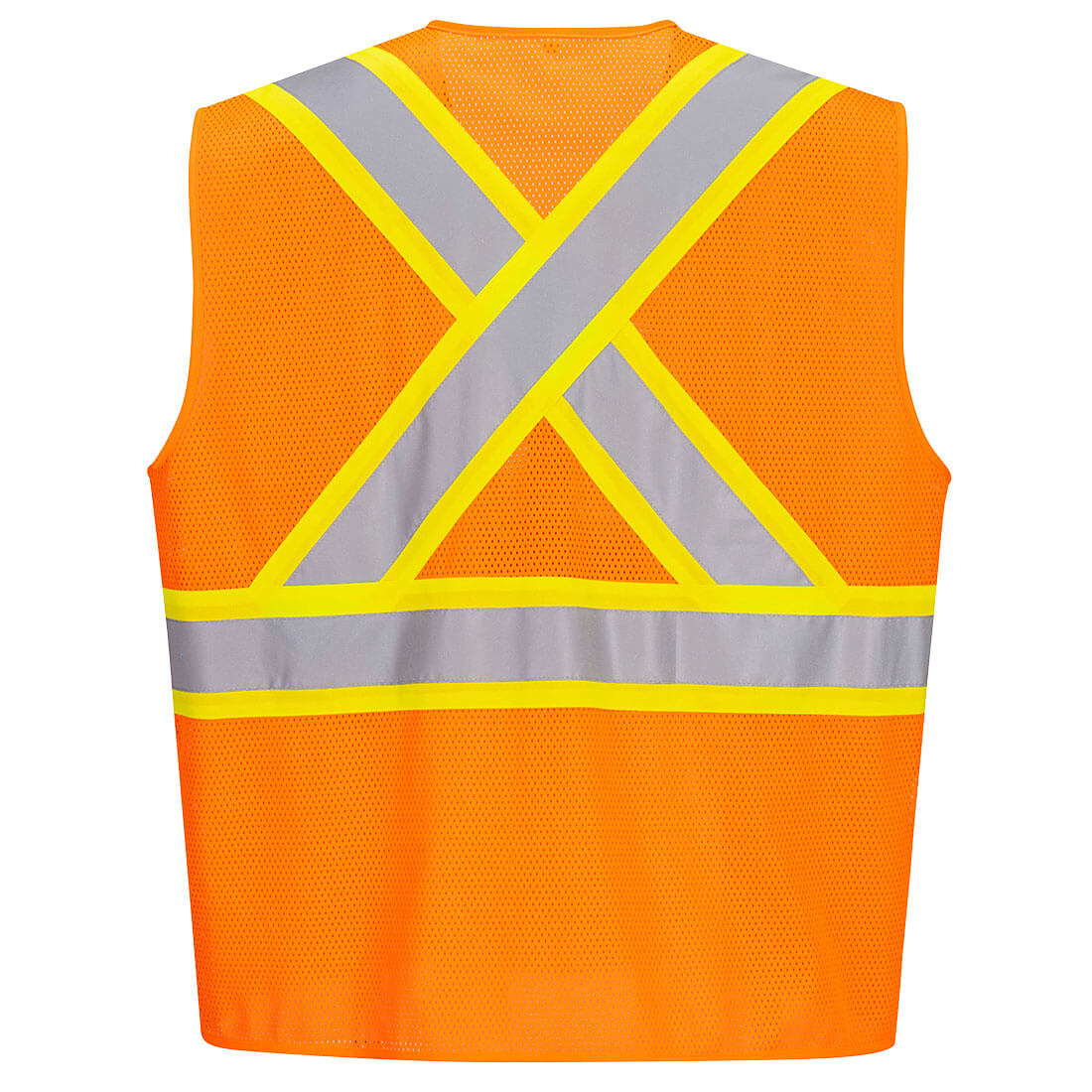 Portwest CA101 X-Back Contrast Tape Vest - 12/PK