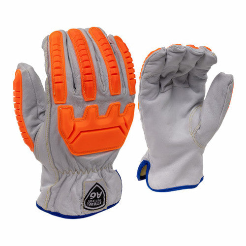 Palmer Safety PS360 Series Cut Resistant Gloves ANSI A6 Goat Leather TPR Impact 1 PR