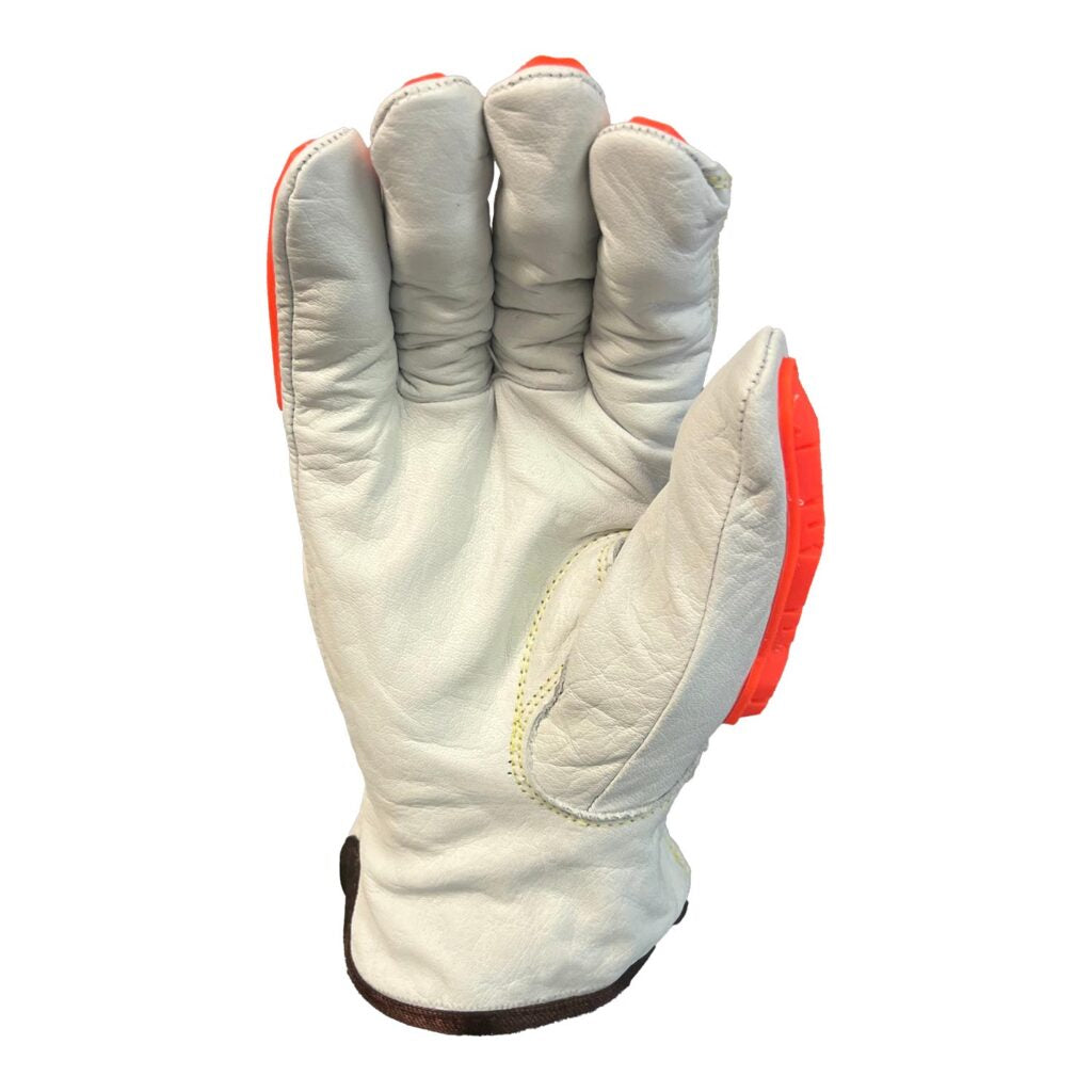 General Work Products G9065 PS360 Series 3 Cut Resistant-Impact Gloves ANSI A6 Goat Leather Impact 1 PR