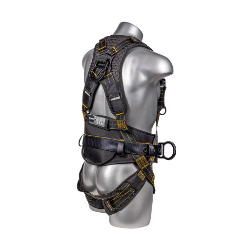 Palmer Safety Hammerhead Series 5-Point Harness with Belt & Side D-Rings ANSI Z359.11