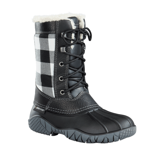 BAFFIN'S JASPER | Women's Boot - White/Black Plaid