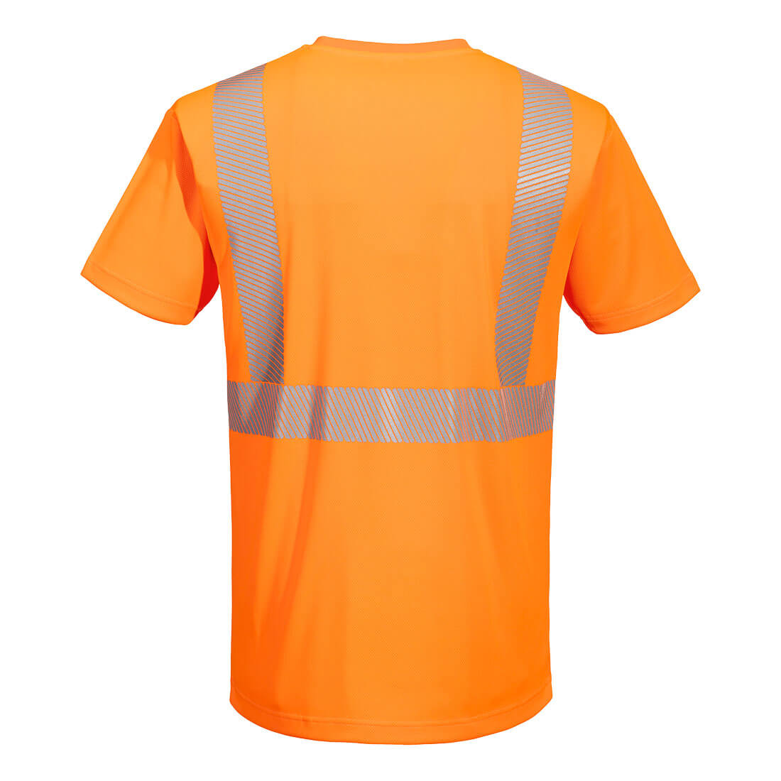 L044 - Hi-Vis Lightweight S/S T-Shirt Segmented Tape