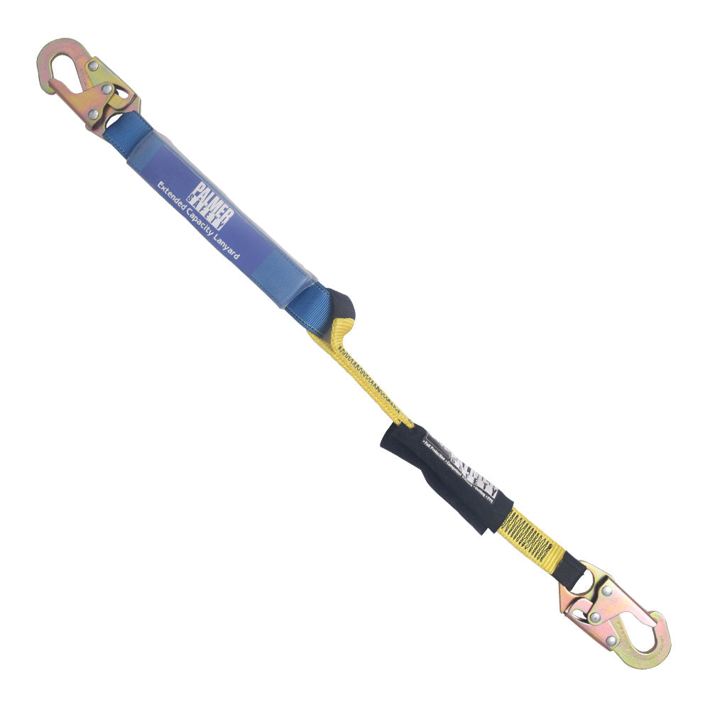 L311111 Lanyard 3 ft. Shock Absorber, Small Hooks, Single Leg