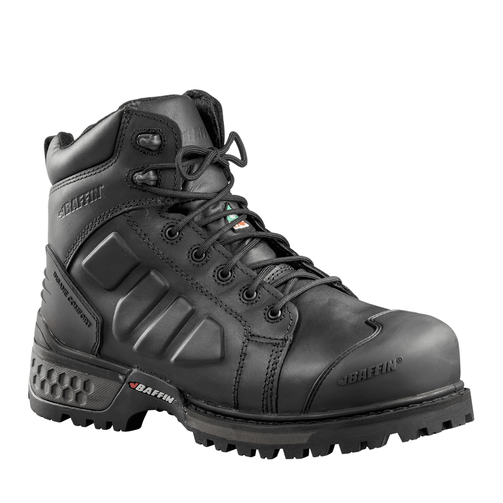 BAFFIN'S MONSTER 6" (Safety Toe & Plate) | Men's Boot - Black