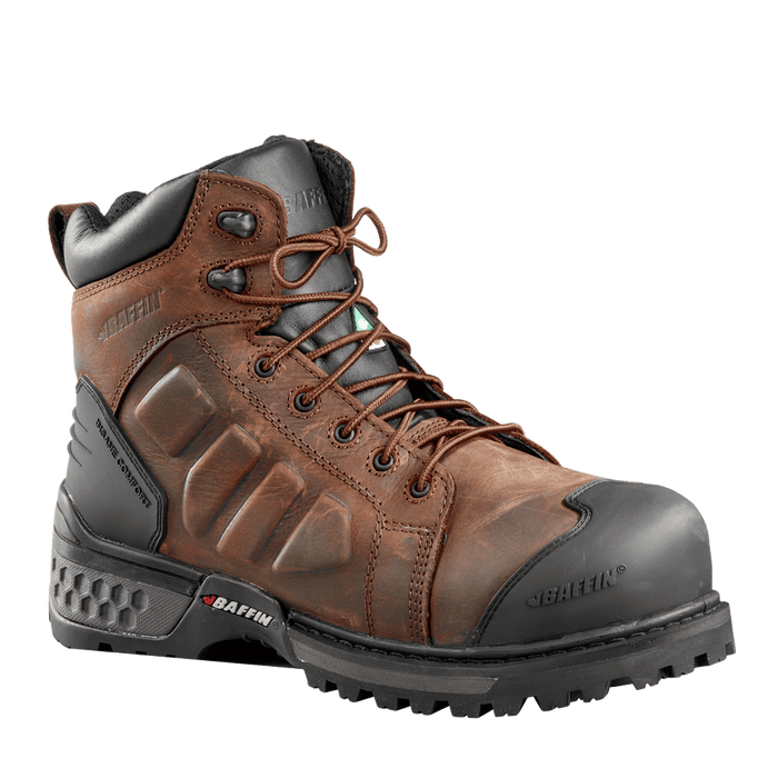 BAFFIN'S MONSTER 6" (Safety Toe & Plate) | Men's Boot - Brown 