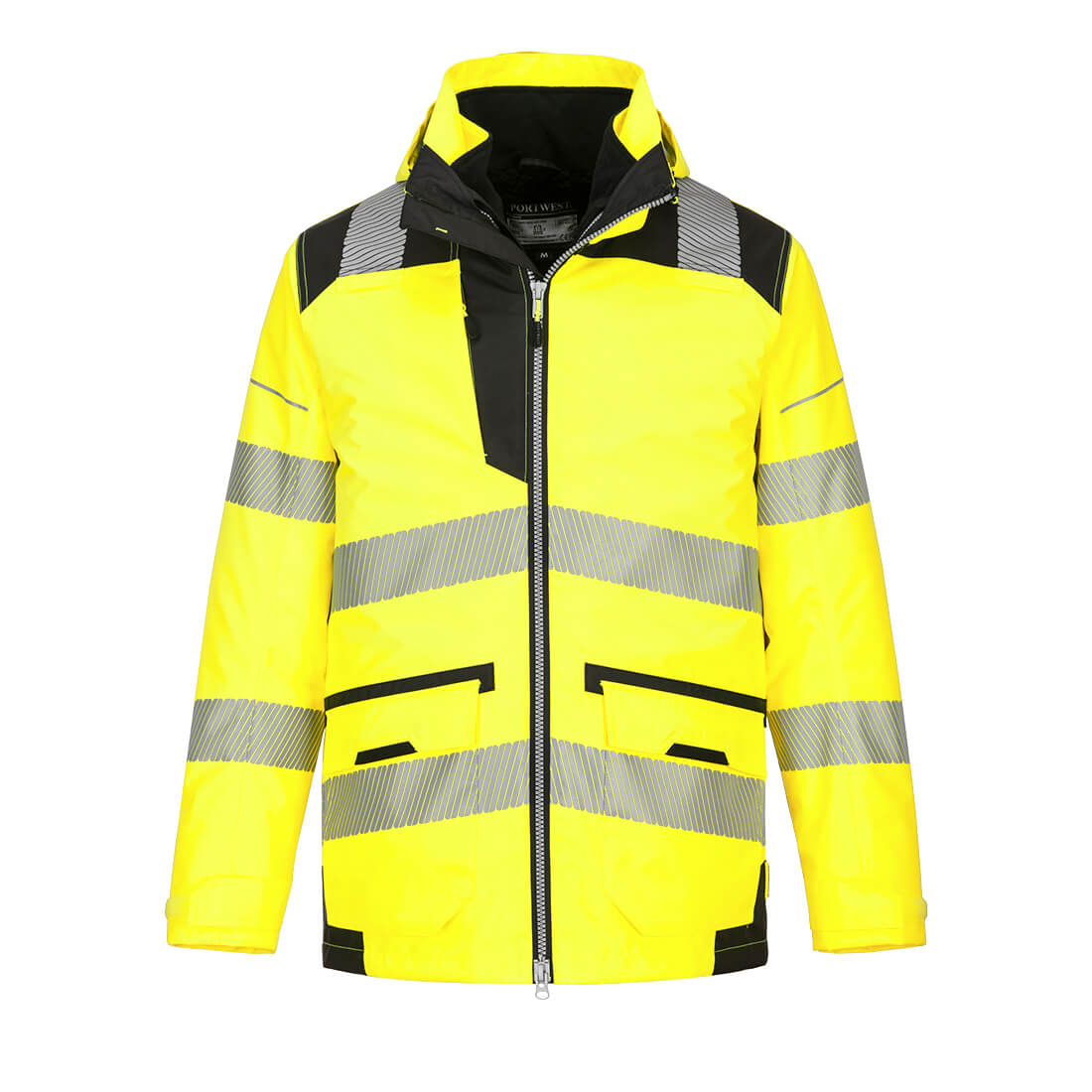 PW3 Hi-Vis 5-in-1 Jacket - Yellow/Black