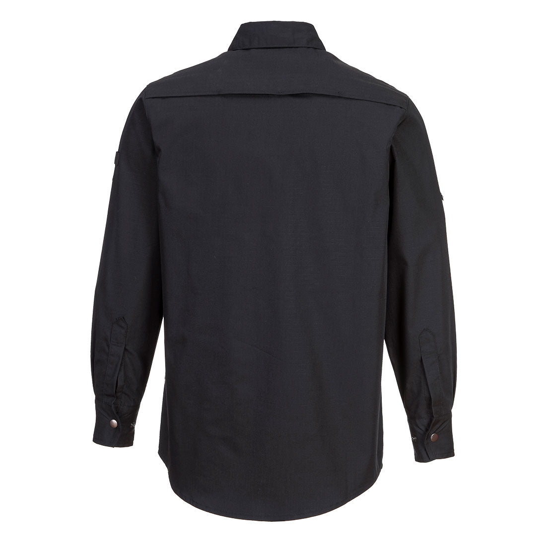 S130 Ripstop Long Sleeve Shirt - Black