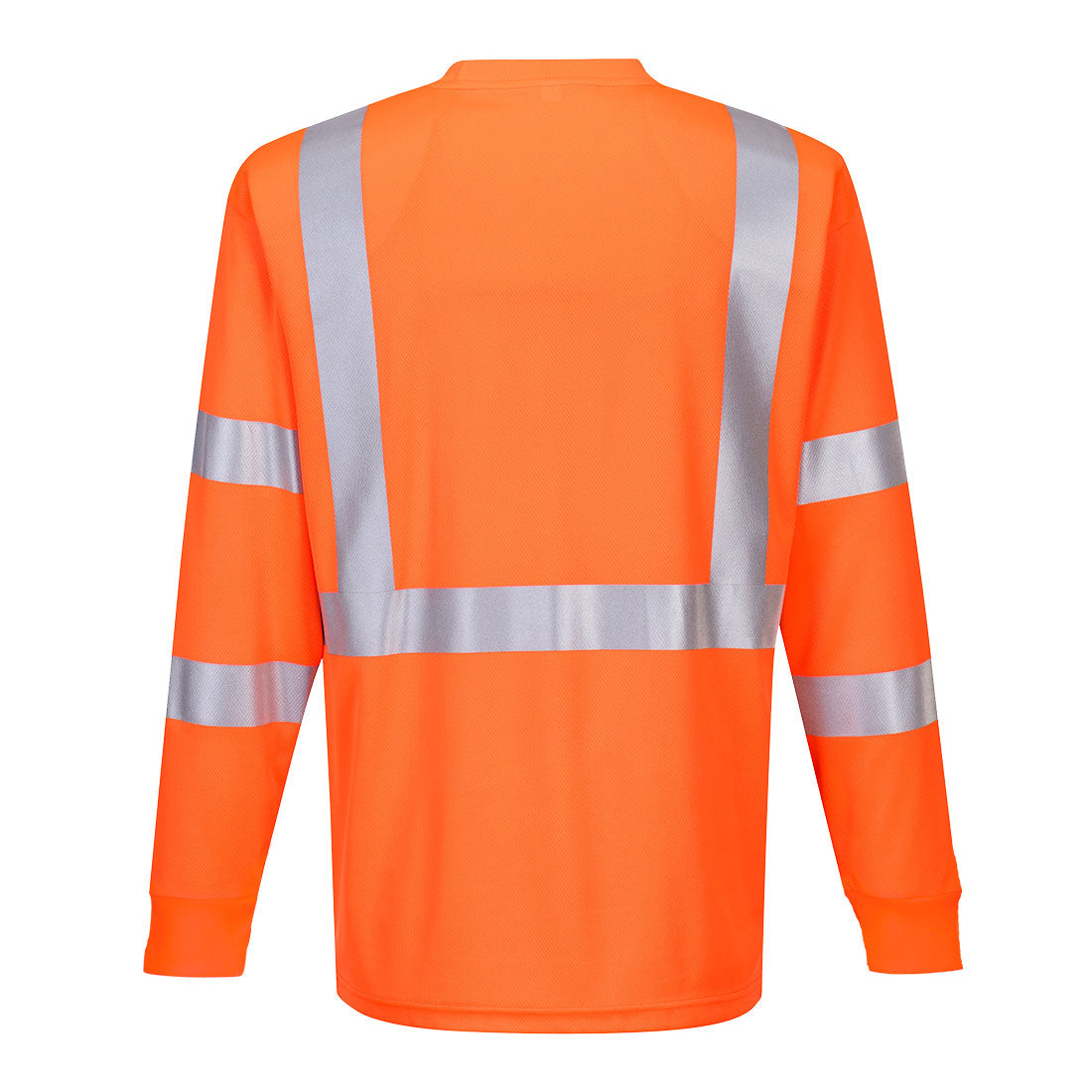 Portwest S192 Hi-Vis Long Sleeve Ribbed Cuff T-Shirt