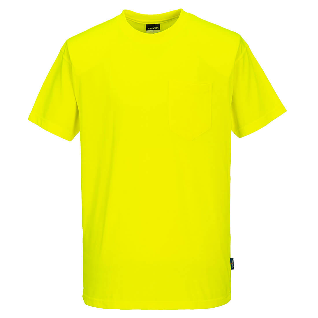 Non ANSI Cotton Blend T-Shirt - Yellow