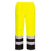 Hi-Vis Lined Rain Pants - Yellow/Black