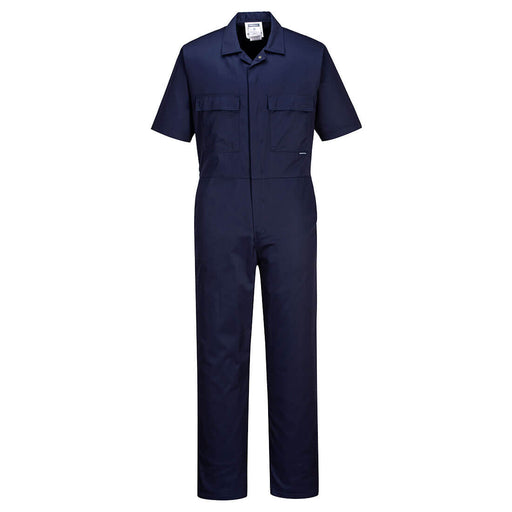 Short Sleeve Coverall - Navy