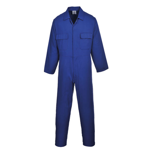 Euro Work Polycotton Coverall - Royal Blue