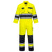 Nantes Hi-Vis Coverall - Yellow/Navy