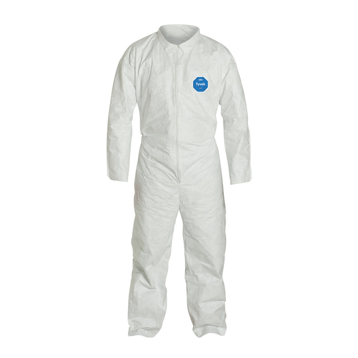 Dupont TYVEK« COVERALLS WITH OPEN ELASTIC WRIST AND ANKLES - White