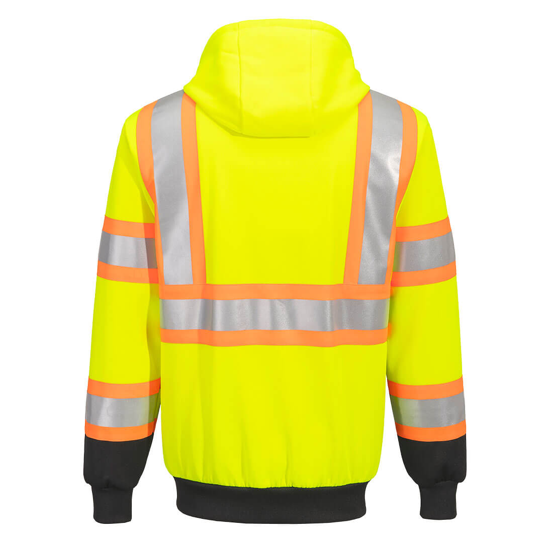 UB316 Kansas Zipped Hoodie - Yellow/Black