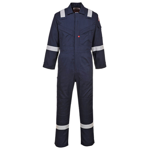 Super Light Weight FR Antistatic Coverall - Navy