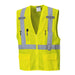 Atlanta X Back Hi-Vis Vest - Yellow