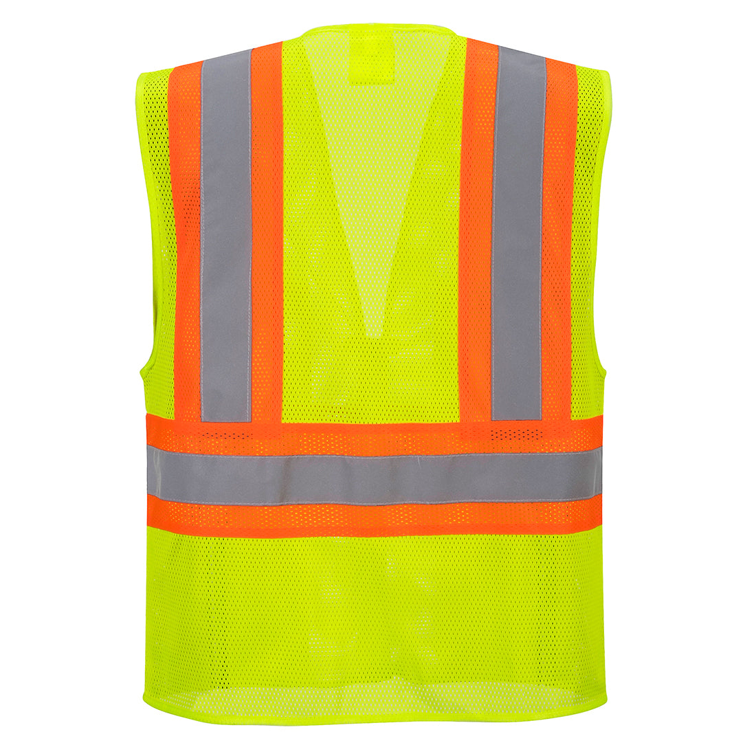Portwest US371 Tulsa Contrast Hi-Vis Mesh Vest - 12/PK